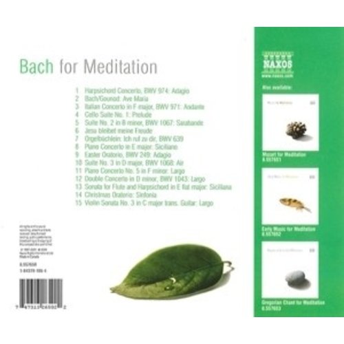 Naxos Bach For Meditation