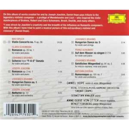 Deutsche Grammophon The Romantic Violinist - A Celebration Of Joseph J