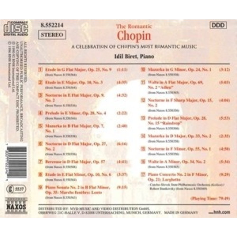 Naxos The Romantic Chopin