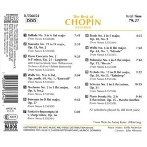 Naxos The Best Of Chopin