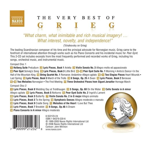 Naxos The Very Best Of Grieg