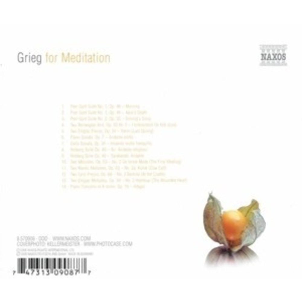 Naxos Grieg For Meditation