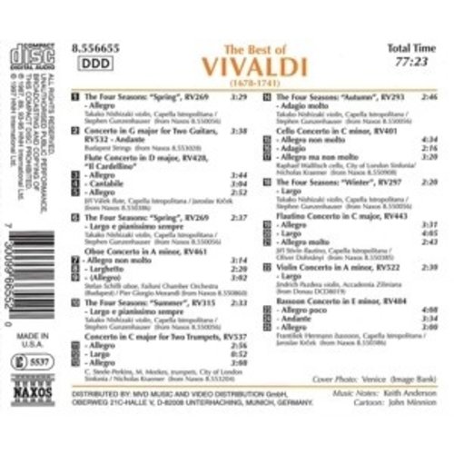Naxos The Best Of Vivaldi