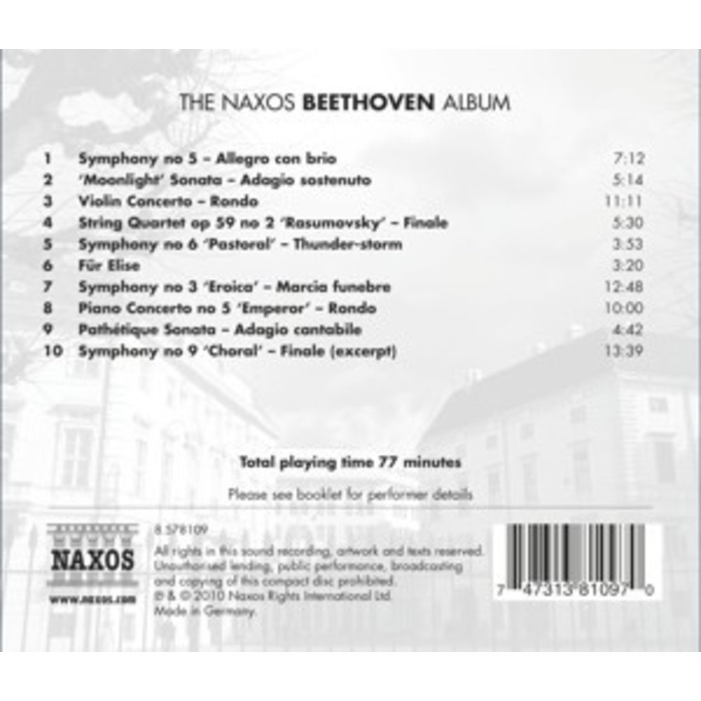 Naxos Naxos Beethoven Album