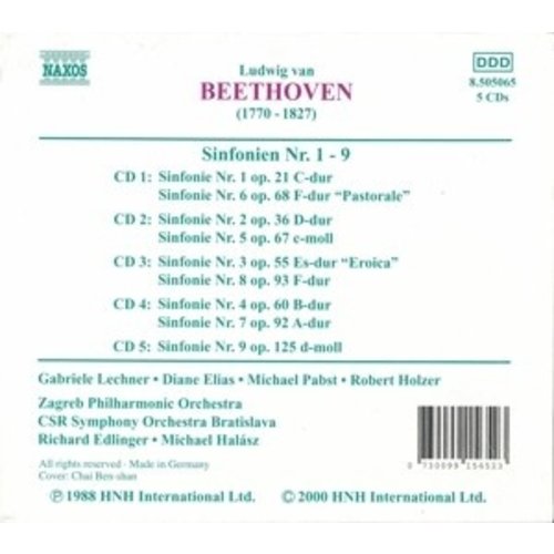 Naxos Beethoven: Samtliche Sinfonien