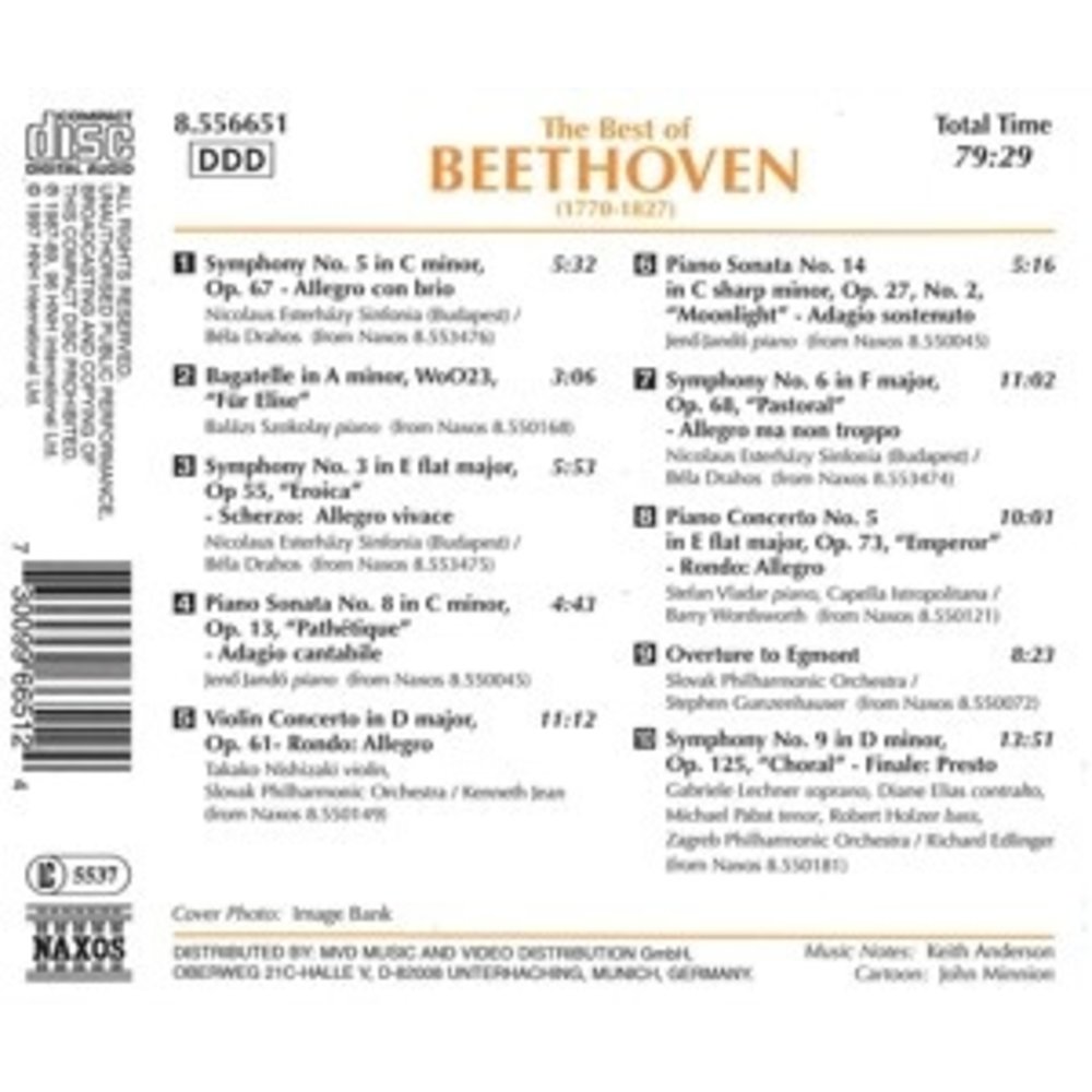 Naxos The Best Of Beethoven