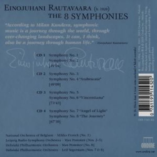 Ondine Rautavaara:the 8 Symphonies