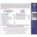 Naxos Zemlinsky: Lyric Symphony