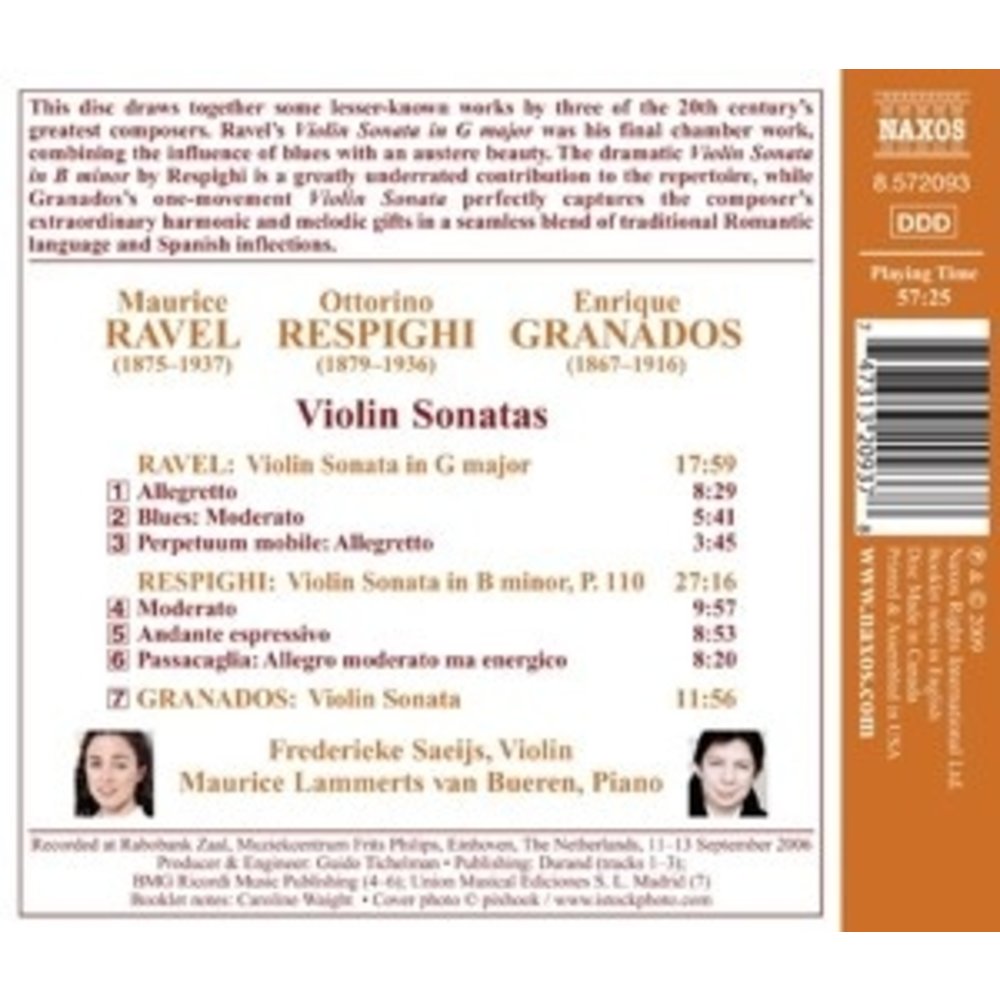 Naxos Ravel/Respighi/Granados