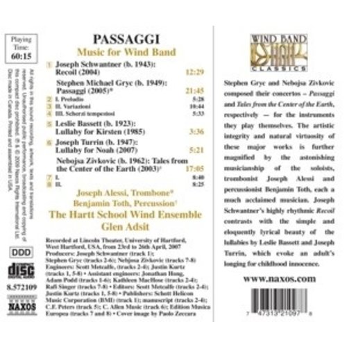 Naxos Passaggi - Music For Wind Band