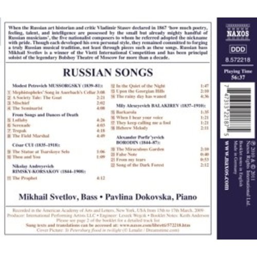 Naxos Russian Songs