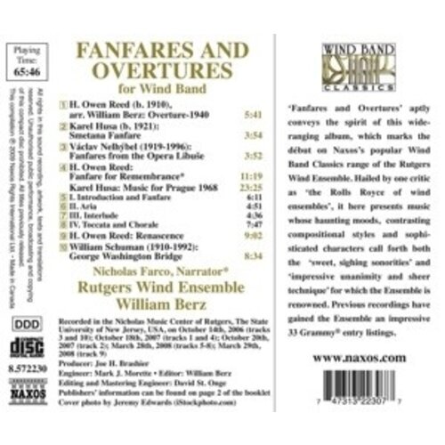 Naxos Fanfares And Overtures