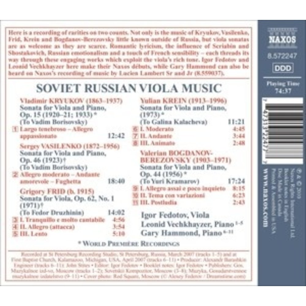 Naxos Soviet Russian Viola Music