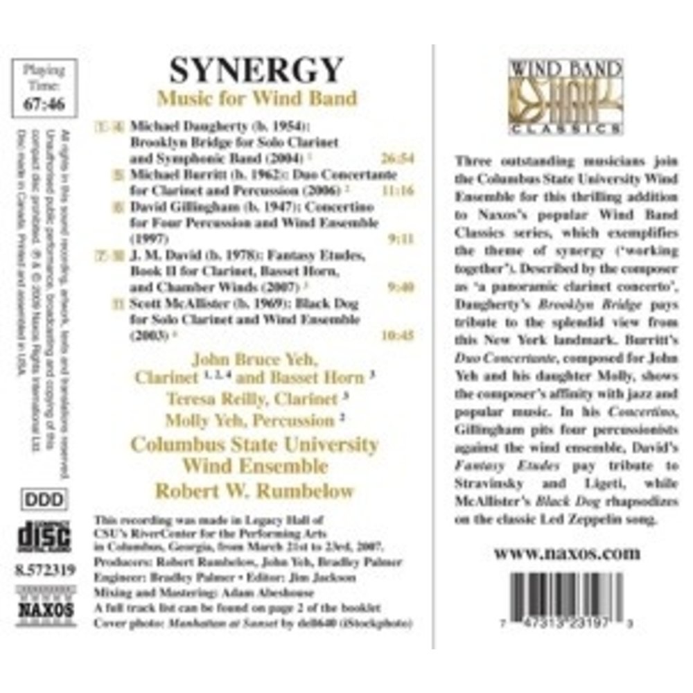 Naxos Synergy - Music For Wind Band