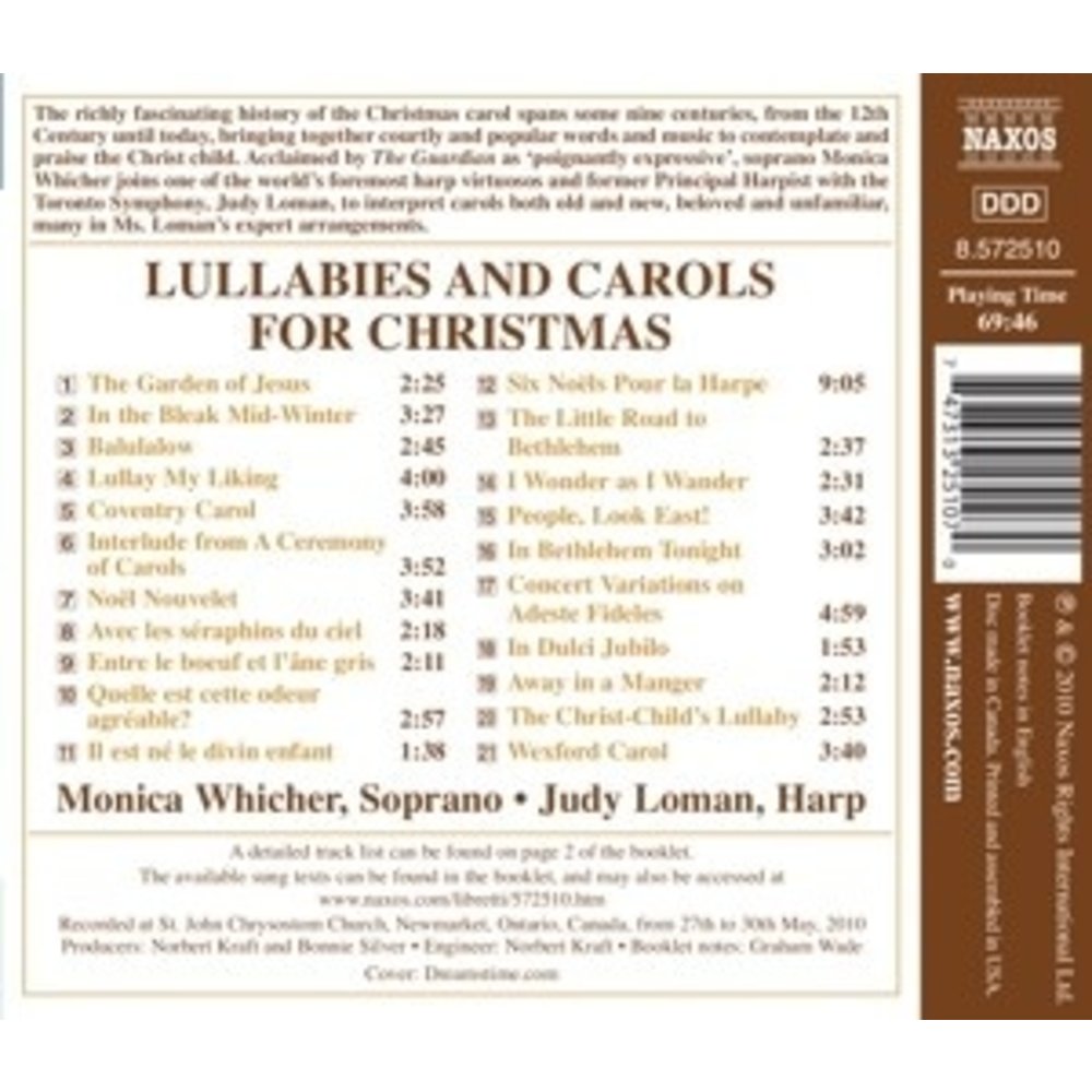 Naxos Lullabies And Carols