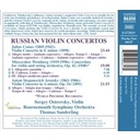 Naxos Russian Violin Concertos