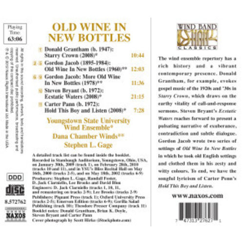 Naxos Old Wine In New Bottles