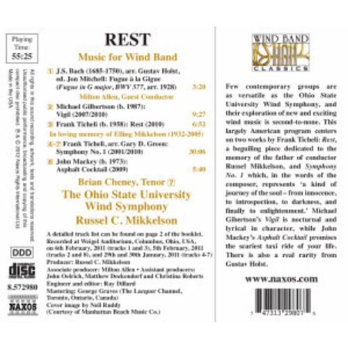 Naxos Rest: Music For Wind Band