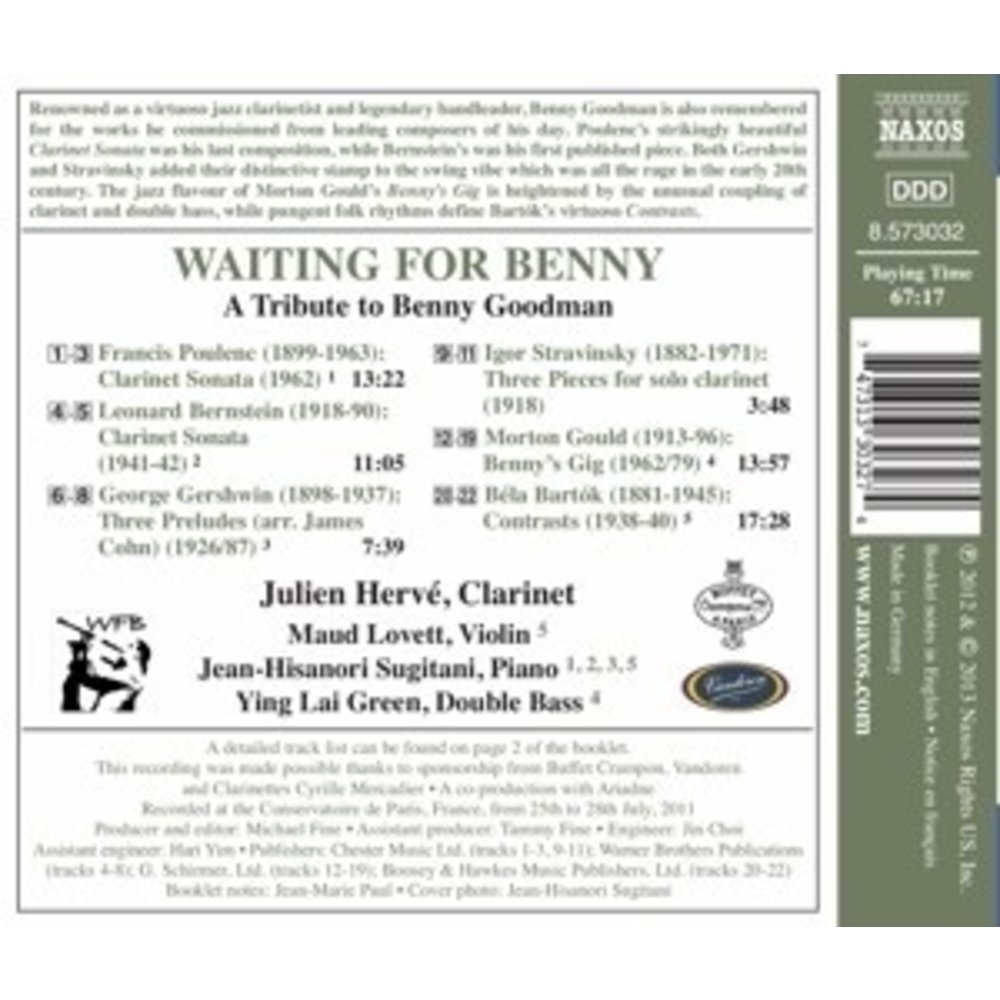 Naxos Waiting For Benny