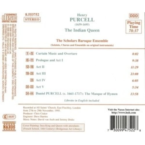 Naxos Purcell: The Indian Queen