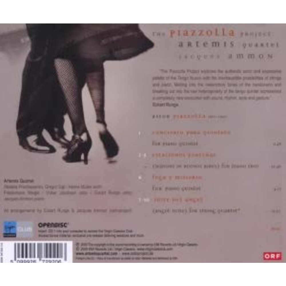 Erato/Warner Classics The Piazzolla Project