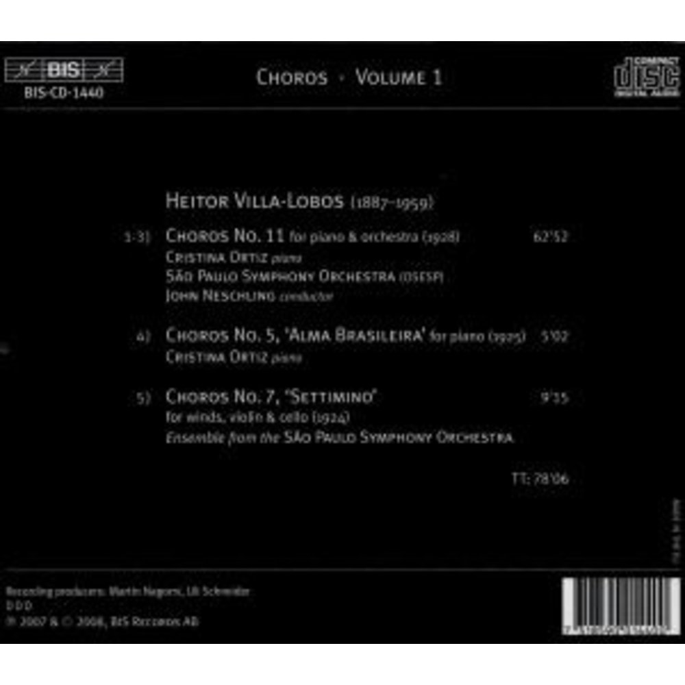 BIS Villa-Lobos - Choros 1