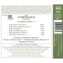 Naxos Cornelius: Complete Lieder 1