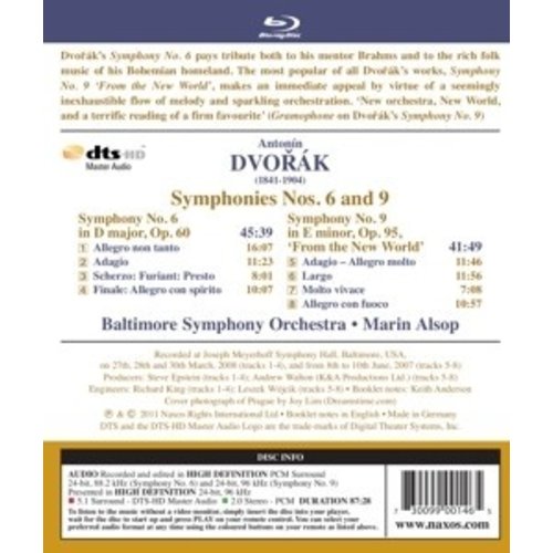 Naxos Dvorak: Symphonies Nos.6+9
