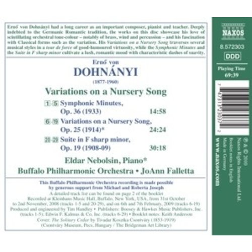 Naxos Dohnanyi: Variations On A Nursery