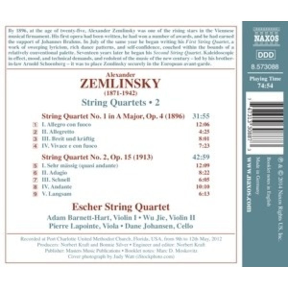 Naxos Strings Quartets . 2: Nos 1 And 2
