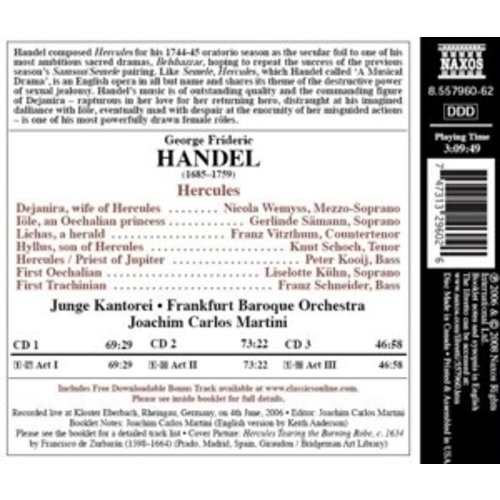 Naxos Handel: Hercules