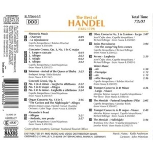 Naxos The Best Of Haendel