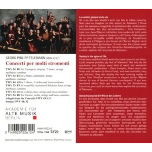 Harmonia Mundi Concerti Per Multi Stromenti