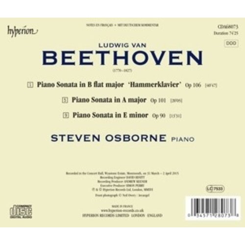 Hyperion Piano Sonatas Op.90 101 106