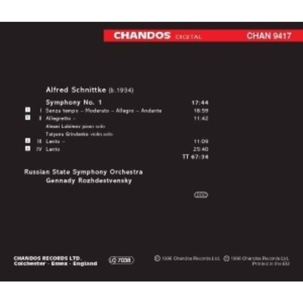 CHANDOS Symphony No. 1