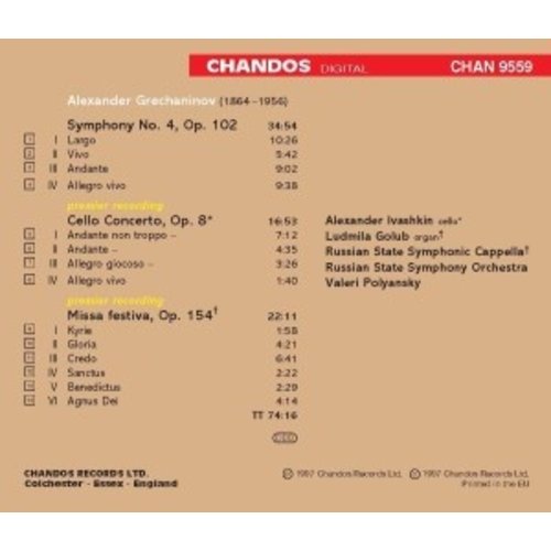 CHANDOS Symphony No.4