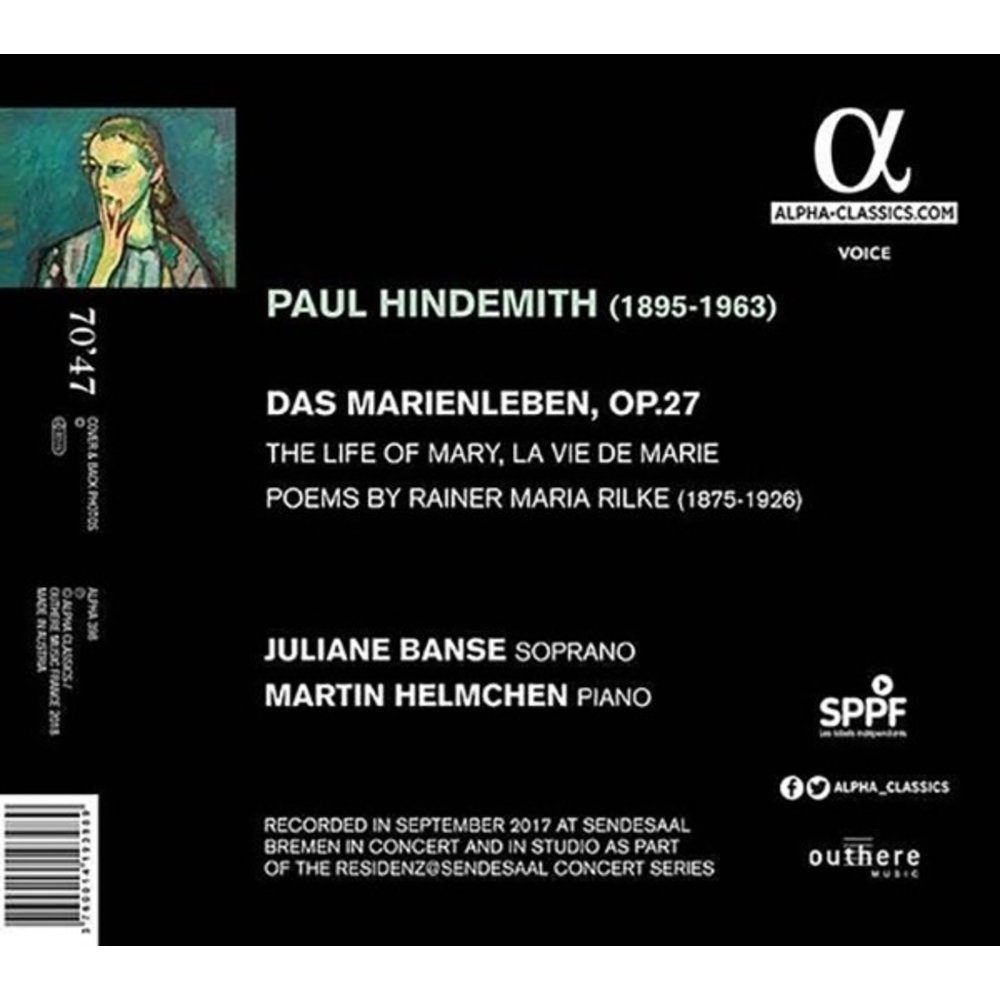 ALPHA Hindemith: Das Marienleben