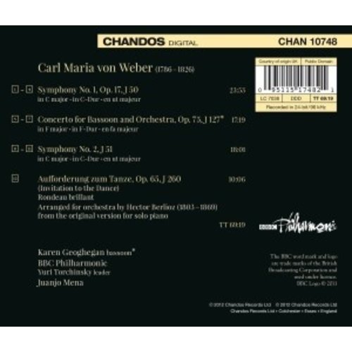 CHANDOS Symphonies Nos.1&2