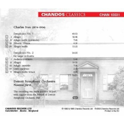 CHANDOS Symphony Nos.1 & 2