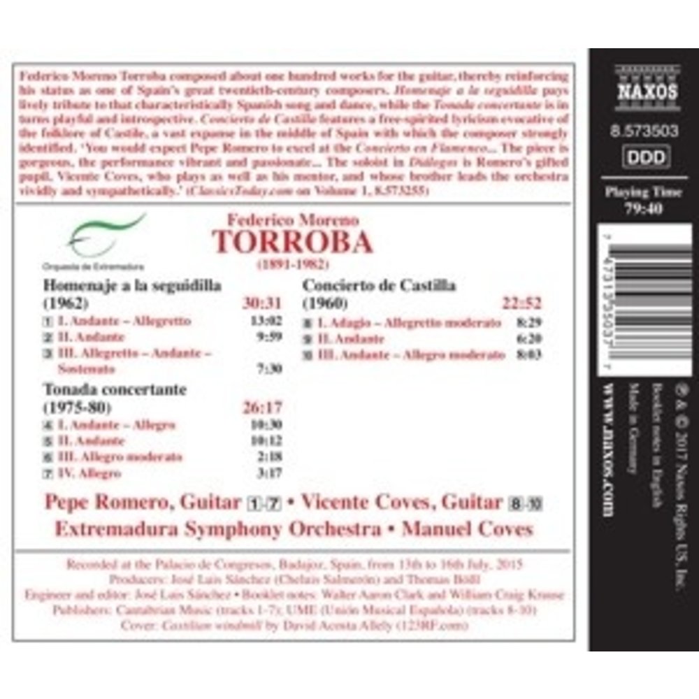Naxos Guitar Concertos, Vol. 2