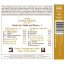 Naxos Saint-Saens: Violin Sonata No.1