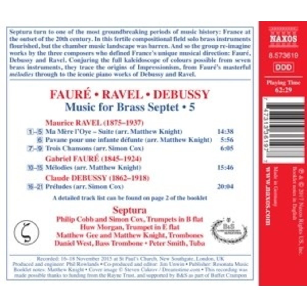 Naxos Music For Brass Septet