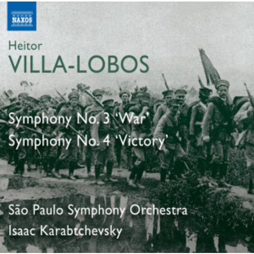 Naxos Villa-Lobos: Symph. 3+4