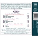 Naxos Alfano: Violin Sonata/Piano 5Tet