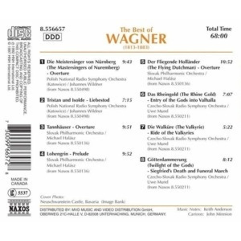 Naxos The Best Of Wagner