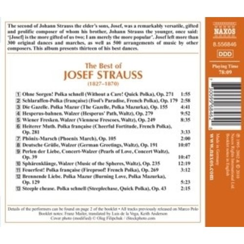 Naxos The Best Of Josef Strauss
