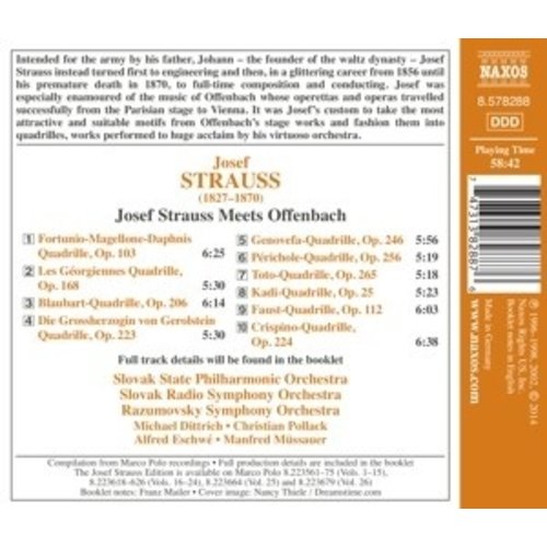 Naxos Josef Strauss Meets Offenbach