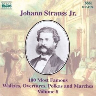 Strauss:100 M.famous Works V.8