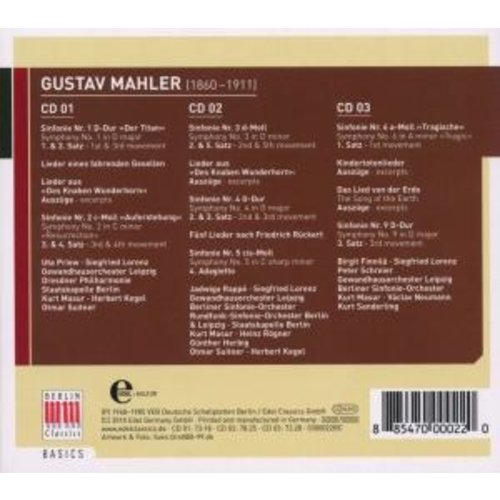 Berlin Classics Mahler: Die Schonsten Werke
