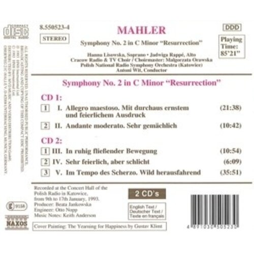 Naxos Mahler: Symphony 2